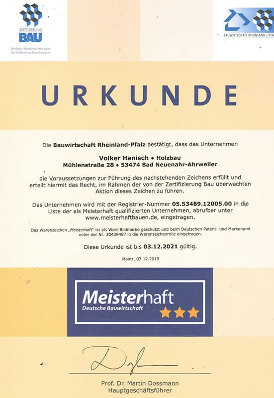 Meisterhaft – Handwerk mit Qualität