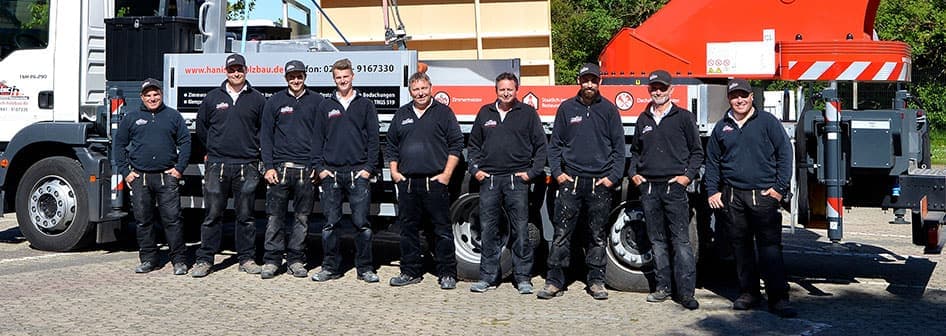 Das Team von Hanisch Holzbau